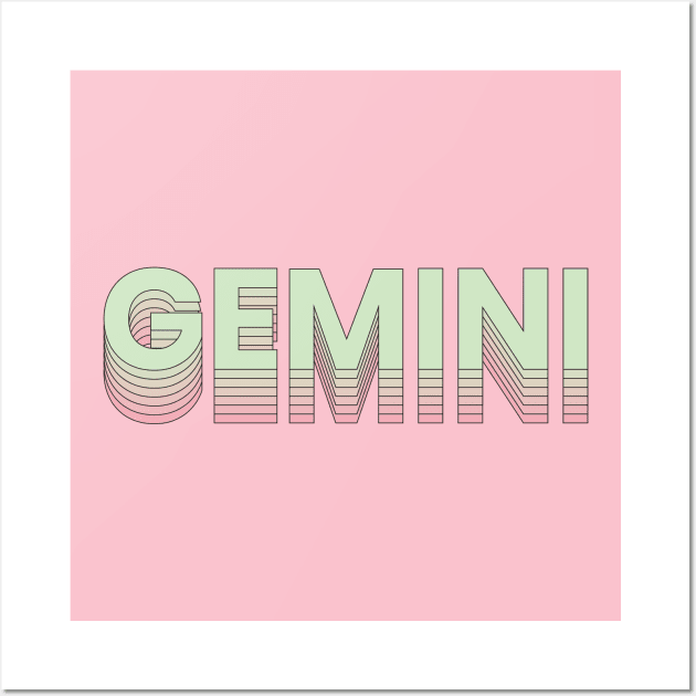 Gemini Wall Art by gnomeapple